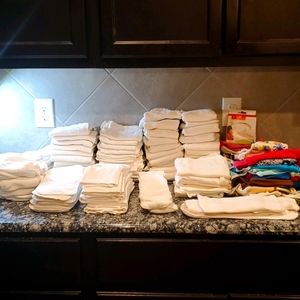 Lot of cloth diapering supplies